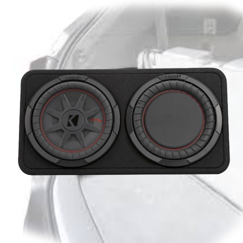 Kicker 48TCWRT102 Enclosed Car Subwoofers